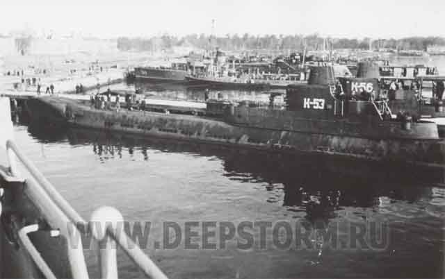 Подводные лодки К-53 и К-56