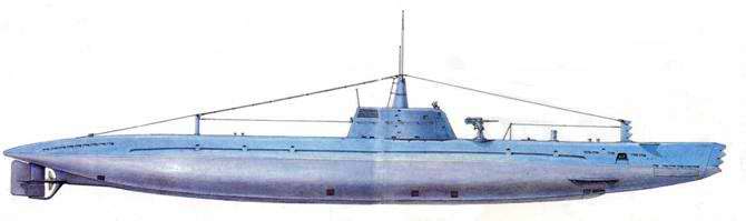 Подводная лодка типа M 12 серии (первоначальный вариант)