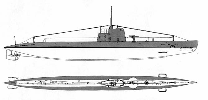 Подводная лодка типа M 12 серии