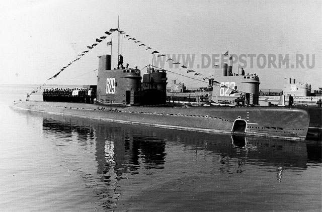 Подводные лодки 157-й ОБрПЛ