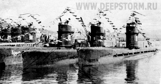 Подводные лодки 171-й БрПЛ