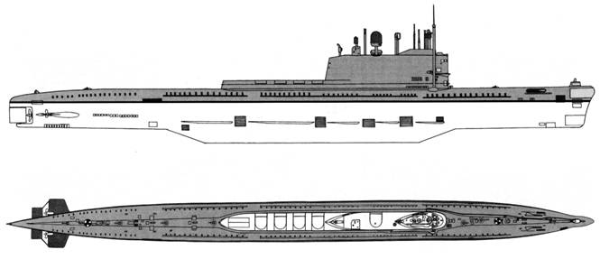 Подводная лодка проекта 605