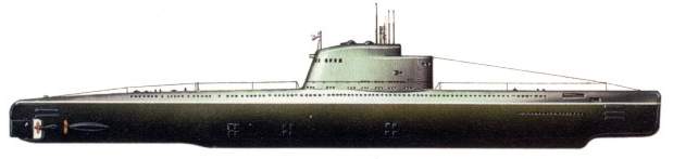 Подводная лодка проекта 611РА