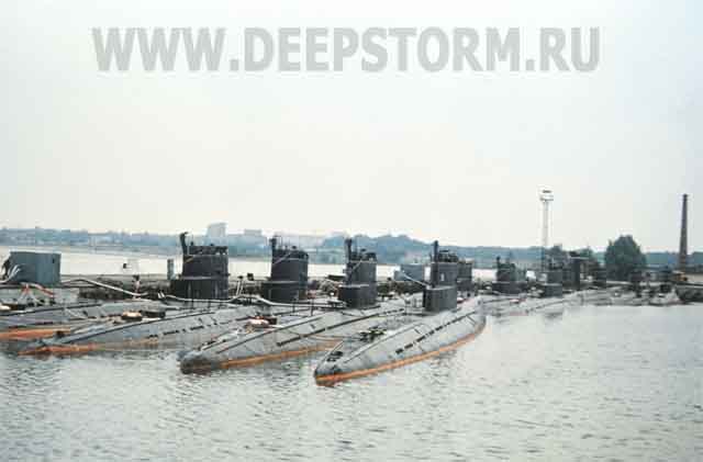 Подводные лодки проекта 613 в Палдиски