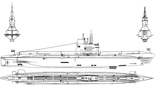 Подводная лодка проекта А615