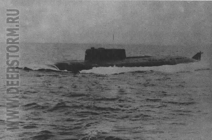 гибель советской подводной лодки в 1983 году гибель советской подводной лодки в 1983 году