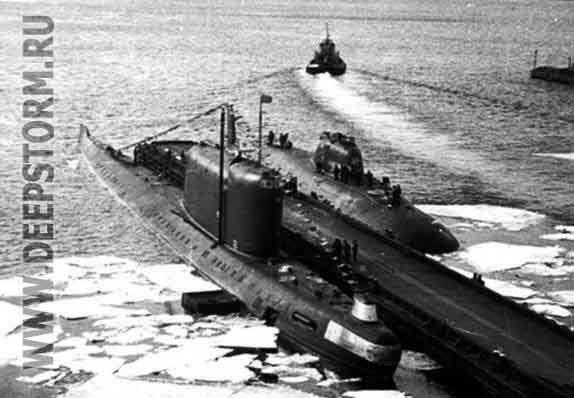 Подводные лодки К-55 и К-314