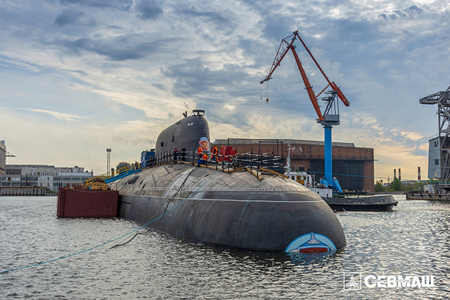 Атомный подводный крейсер Красноярск