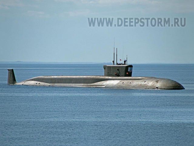 Атомный подводный крейсер К-535 Юрий Долгорукий